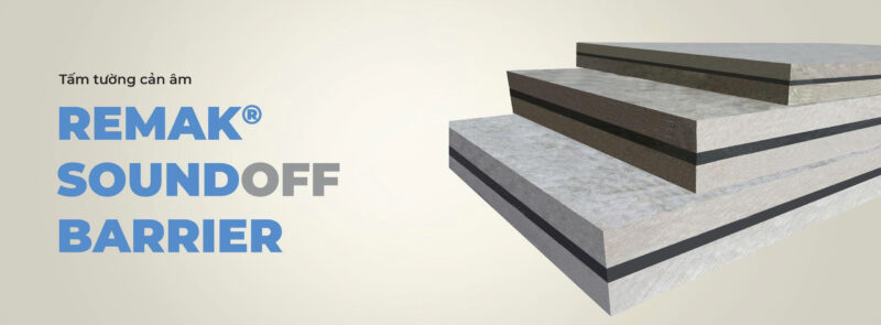Tấm tường cản âm Remak® SoundOFF Barrier
