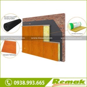 Gỗ tiêu âm đục lỗ Remak® Wooden Acoustic Perforated