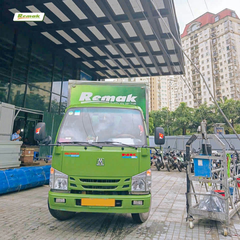 Remak cấp vật liệu cách âm cách nhiệt đến tận chân công trình cho khách hàng