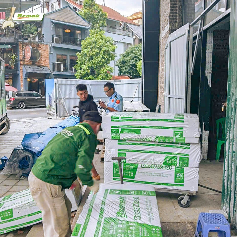 Bông cách âm cách nhiệt Remak độ bền cao, tuổi thọ lên đến 30-40 năm