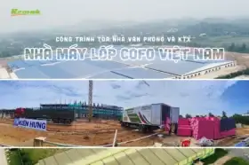 Xốp Remak XPS- cách nhiệt Nhà máy Lốp COFO Việt Nam