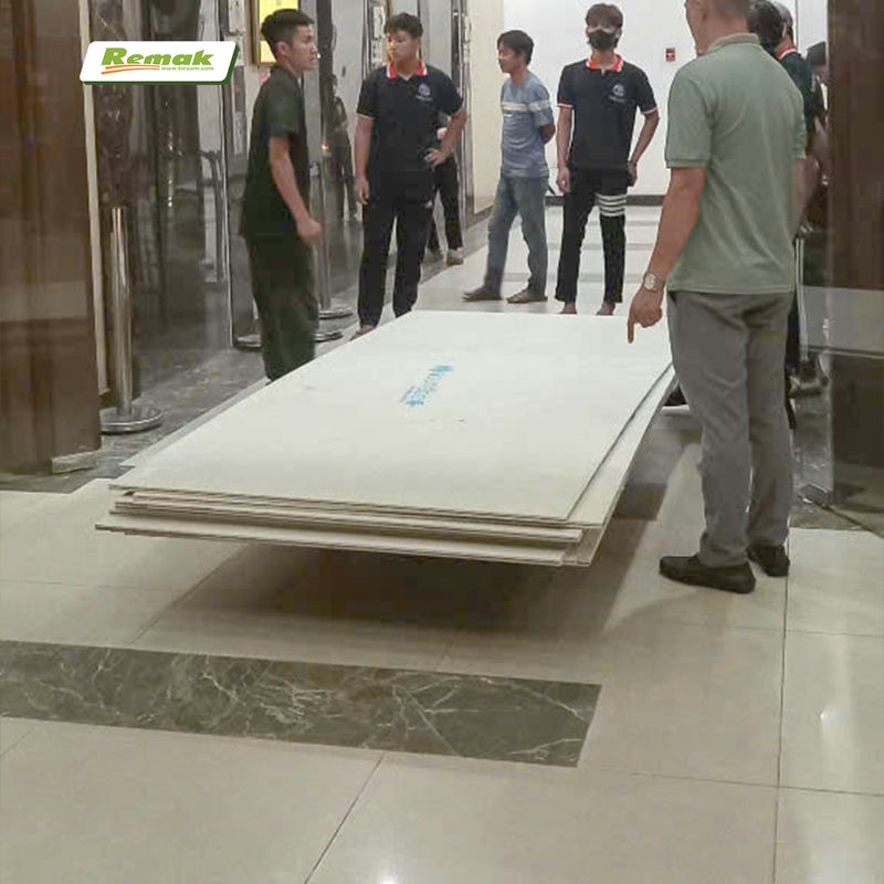 Tấm cách âm Remak® SoundOFF Barrier cấu tạo 3 lớp vật liệu nên được gọi là tấm cách âm 3 lớp