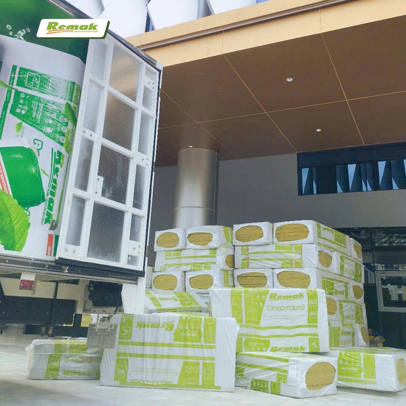 Bông Khoáng Remak - Giải Pháp Cách Âm Cách Nhiệt Chống Cháy Số 1 Cho Dự Án Vincom Mega Mall Ocean Park Hưng Yên 8 Bông khoáng Rockwool do Remak sản xuất đa dạng tỷ trọng và kích thước, chủng loại