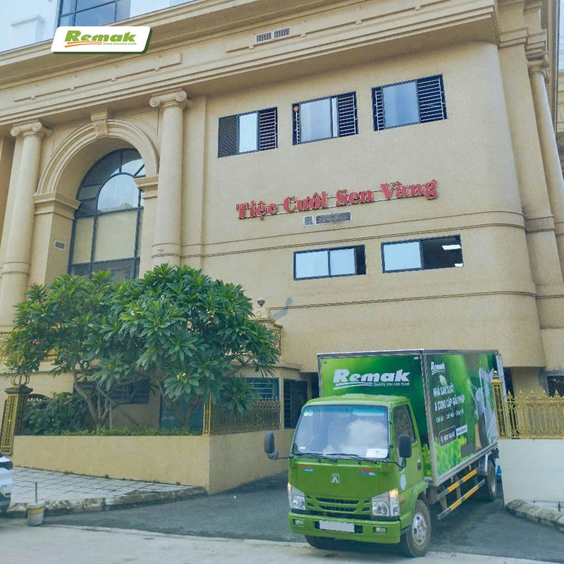 Trung tâm tổ chức sự kiện và tiệc cưới Sen Vàng tin dùng len đá Remak® Stonewool để cải tạo không gian, nâng cao trải nghiệm khách hàng