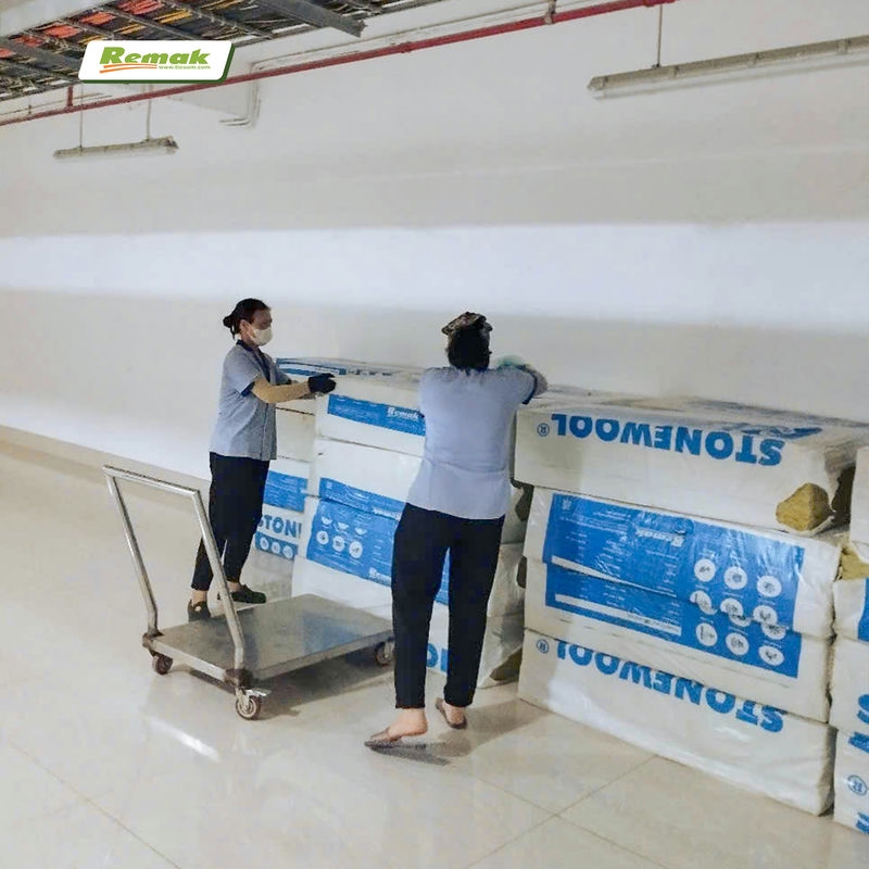 Bông khoáng sỉ Remak chịu được nhiệt độ lên đến 600°C