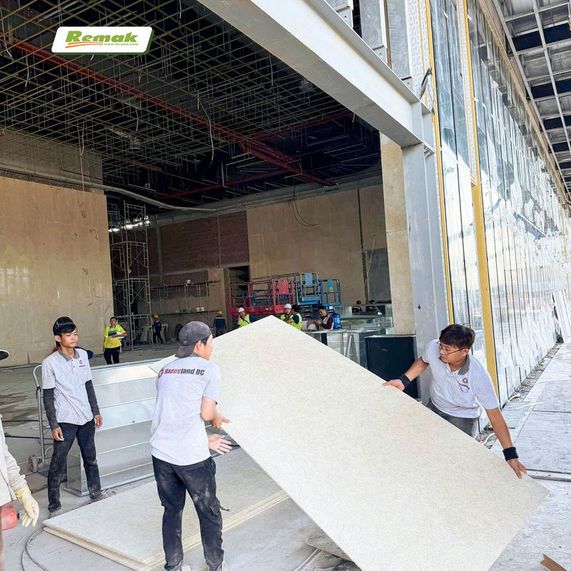 Tấm Tiêu Âm Len Gỗ Remak® Woodwool – Vật Liệu Tiêu Âm Số 1 Cho Hội Trường Và Trung Tâm Hội Nghị 6 len gỗ tiêu âm Remak® Woodwool đa dạng kích thước và độ dày