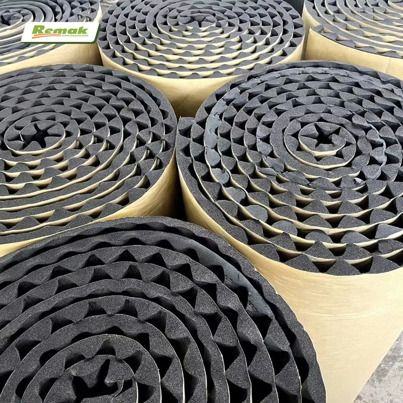 Cao su lưu hoá bảo ôn dán dính sẵn thi công tiện lợi