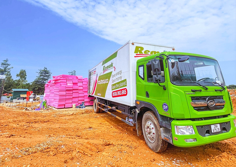 Xốp XPS của Remak được tin dùng vì khả năng cách âm cách nhiệt, chống ẩm cực tốt