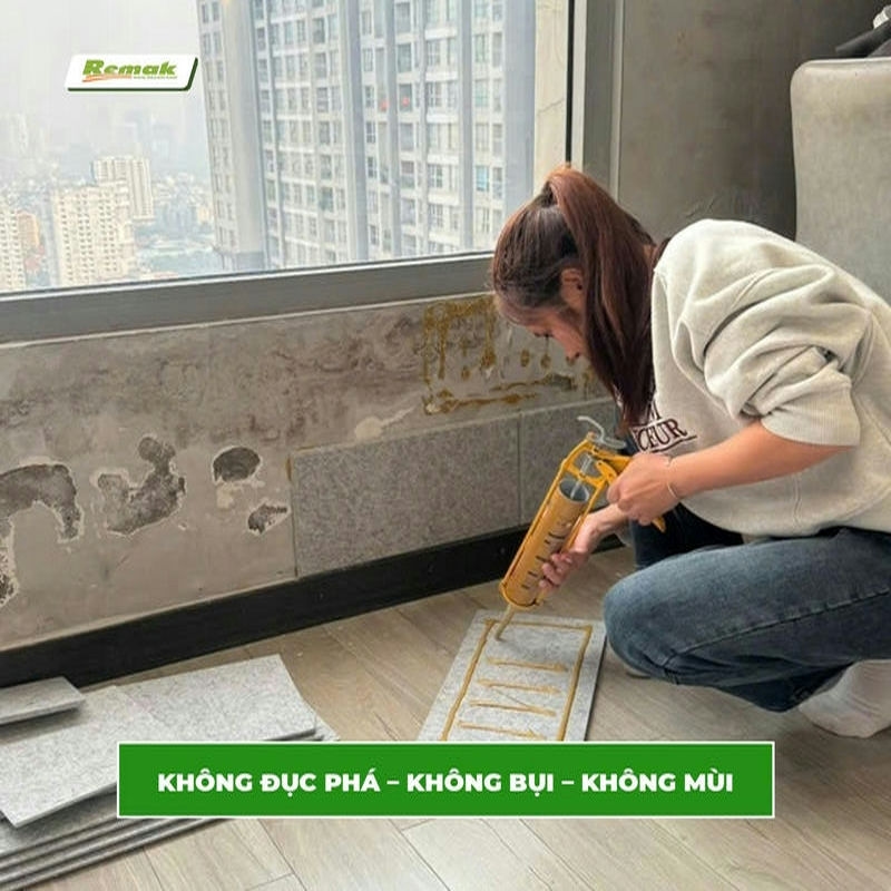 Tấm Tiêu Âm Trang Trí Sonic Xử Lý Tường Chung Cư Bị Thấm – Rộp Nhanh Gọn 6 Xử lý tường thấm rộp bong tróc với tấm tiêu âm sonic vừa nhanh, sạch lại rẻ